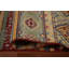 Tapis rayé à motif géométrique Kazak