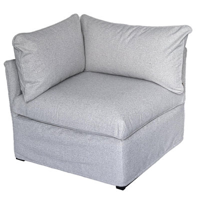 Chaise d'angle d'extérieur Flexiform, bleu