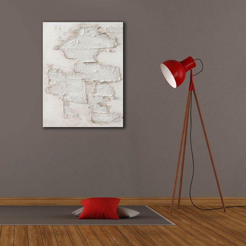  «White Rock» par Design Fabrikken, art mural sur toile, H 34 po x l 26 po