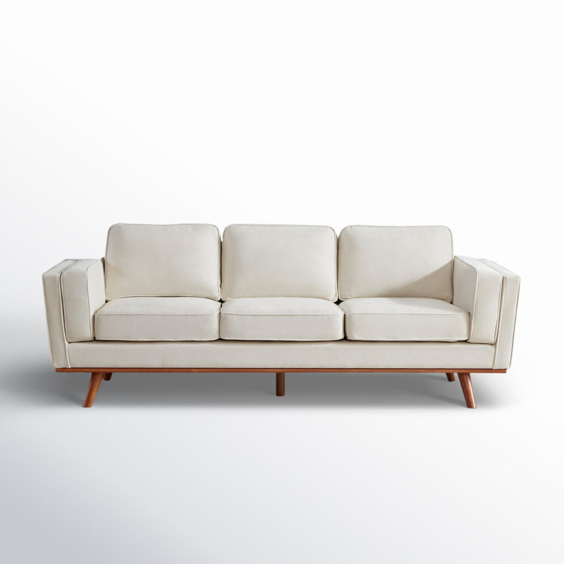 Inayat 90'' Upholstered Sofa, Beige
