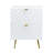 Canesha 2-Drawer Nightstand in High Gloss-1360340230