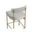 Seneca Upholstered Stool with Metal Frame
