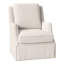 Savannah Linen Boucle Swivel Wingback Chair-107421296