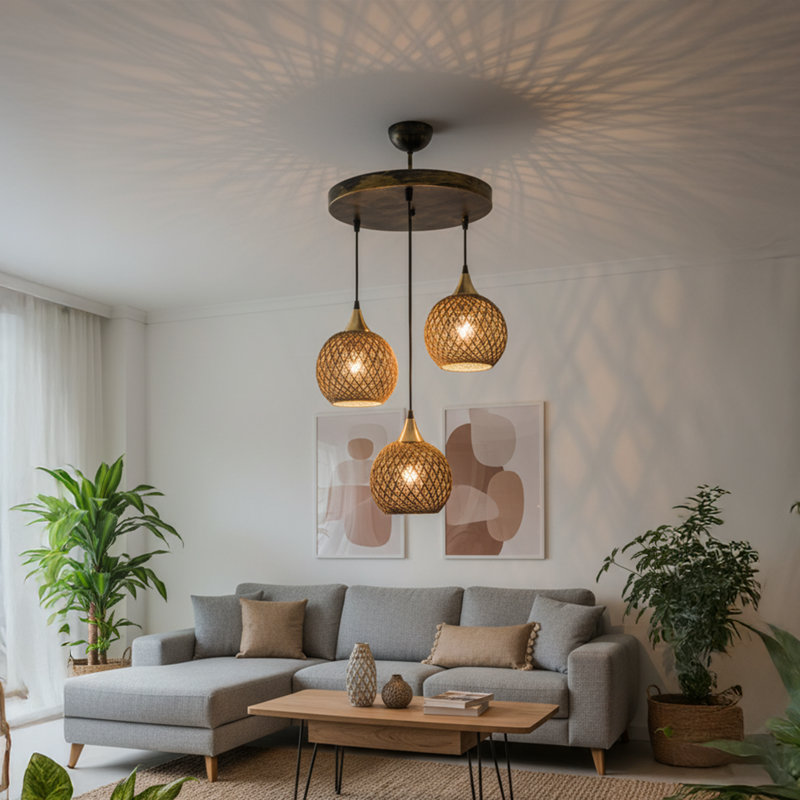 Chakra 3 - Light Dome Chandelier