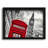 Skies Over Big Ben - Single Picture Frame Print-847513977-854921244