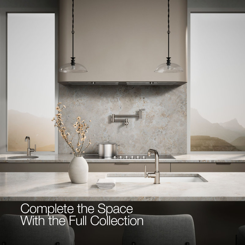 Purist® Single Handle Kitchen Faucet, Vibrant Stainless