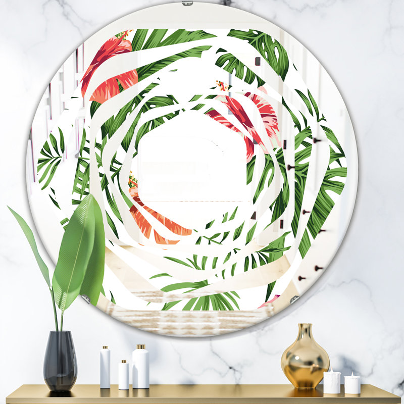 Miroir mural Whirl, H 31,5 po x l po