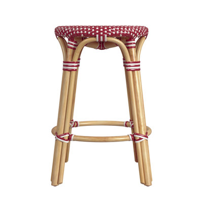 Alastair Hand-Woven Rattan Bar & Counter Stool