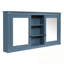 Armoire de rangement murale à miroir avec tablettes réglables-230473756