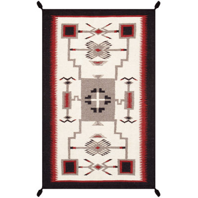 Tuscany Hand Knotted Wool Geometric Indoor Rug