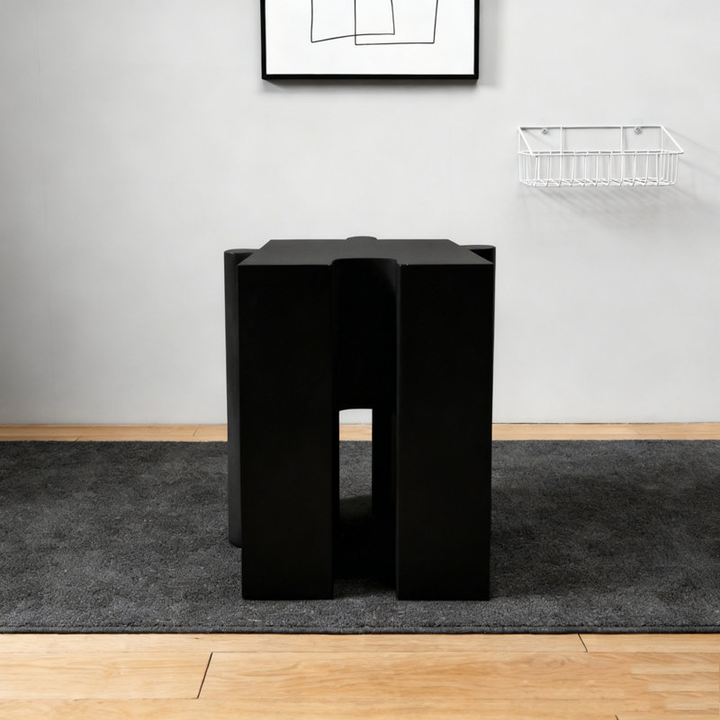 Table d'appoint Art, Noir