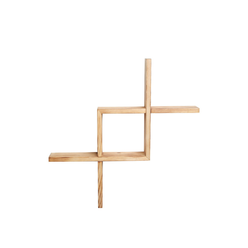 Tablette décorative 2 pièces Culligan, Chêne