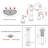 2-handle Bathroom Faucet with Drain Assembly-79721070
