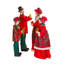 Red Happy Caroler Family