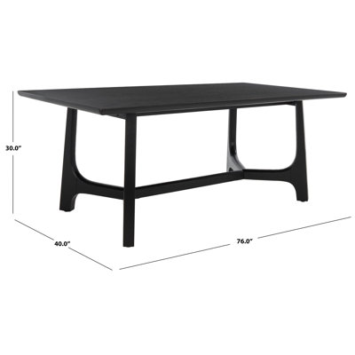 Burk 76" Trestle Dining Table