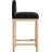 Conrad Letcher Velvet Counter Stool-379838301