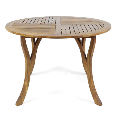 Outdoor Dining Table For Patio, Backyard, Or Garden Use