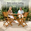 Foldable Outdoor Patio Dining Side Chair