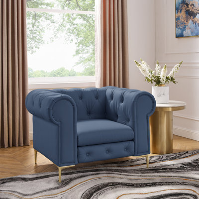 Fauteuil Chesterfield 34 po