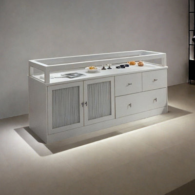 Fashion light luxury center island cabinet