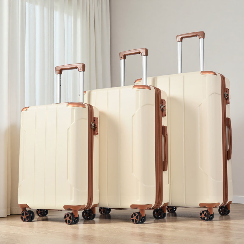 Ensemble de 3 valises extensibles en ABS rigide