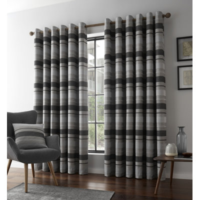 Powel Eyelet Room Darkening Curtains