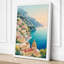 Mediterranean Cascades Coastal - Wrapped Canvas-436136005-436136007