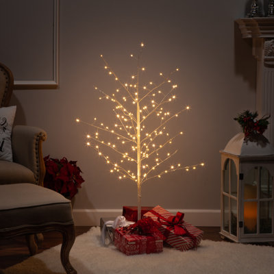 4' Pre-Lit Tree with Micro LED Lights