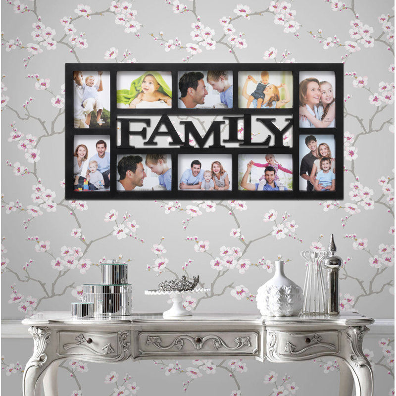 Elif Matte Picture Frame, Black