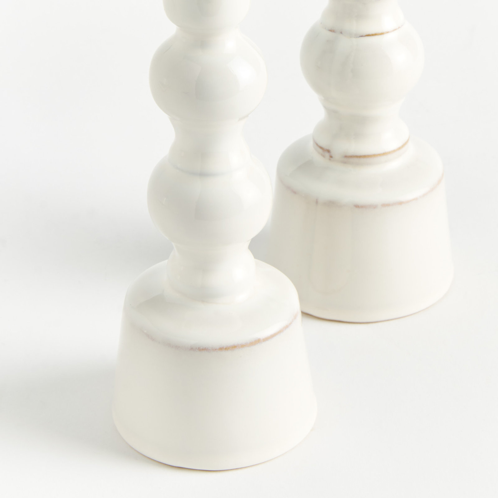 CAROLINE TAPER HOLDERS Set of 2, Blue
