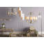 173cm Satin Steel Traditional Floor Lamp