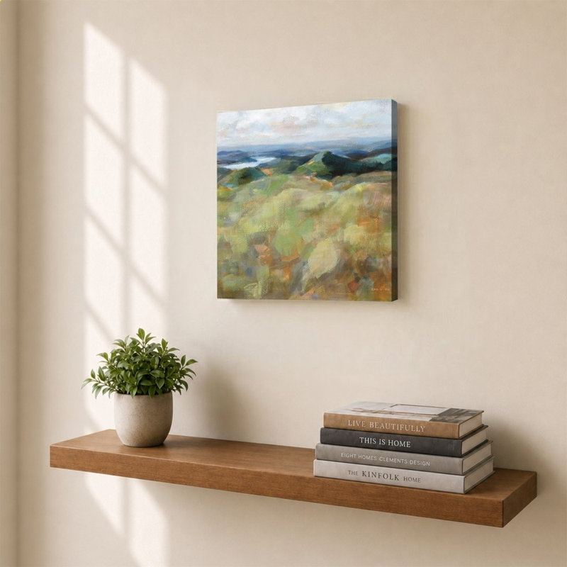 «Above the Lakes» par Danhui Nai - impression sur toile, H 24 po x l 24 po