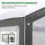 Pavillon de jardin 8 pi L 8 pi. D Serre-76949263