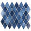 Hudson Kite 10-1/8 " x 11-3/4 " Porcelain Mosaic Wall and Floor Tile-62376037