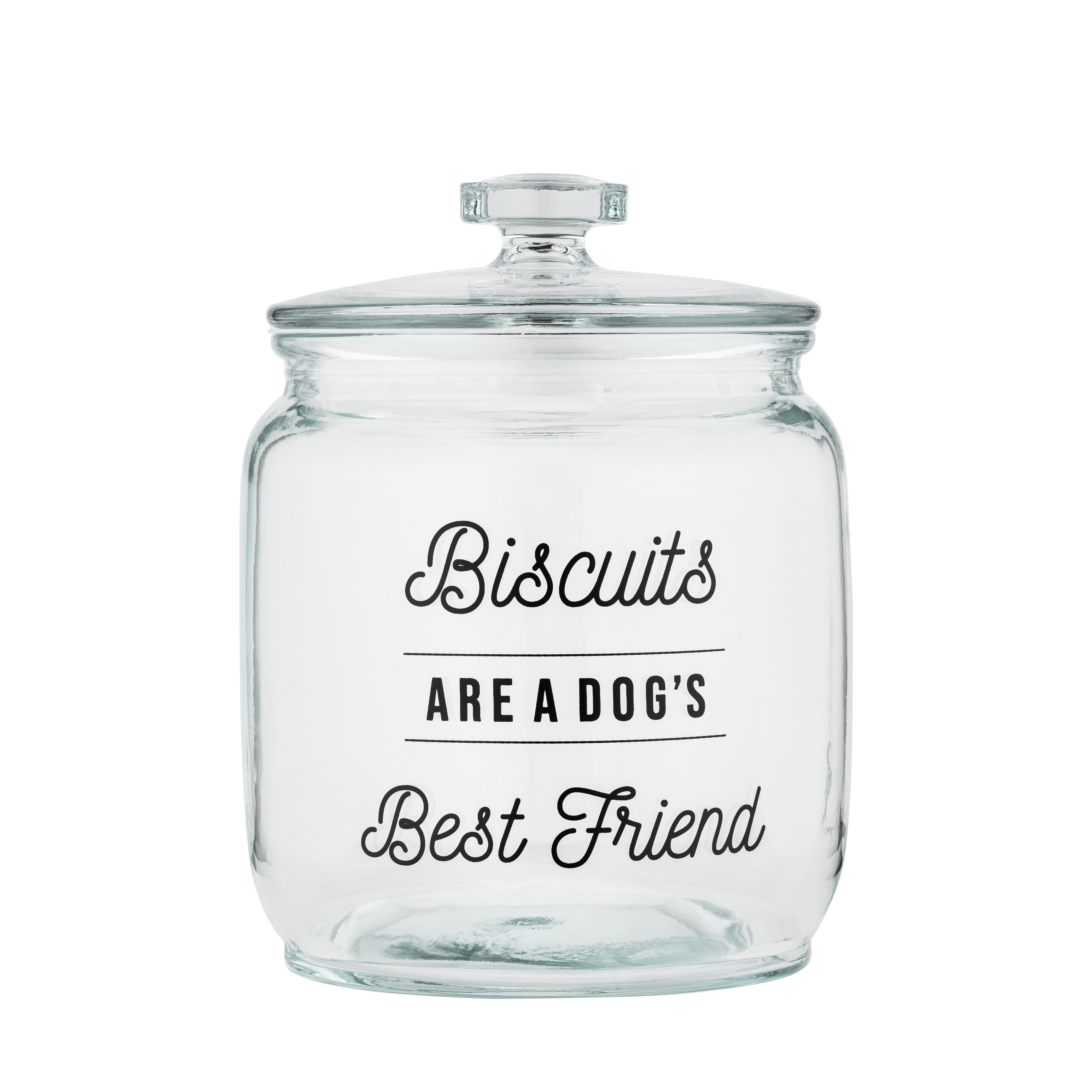 Custom Cookie Jar With Lid Personalized Half-gallon Large Glass