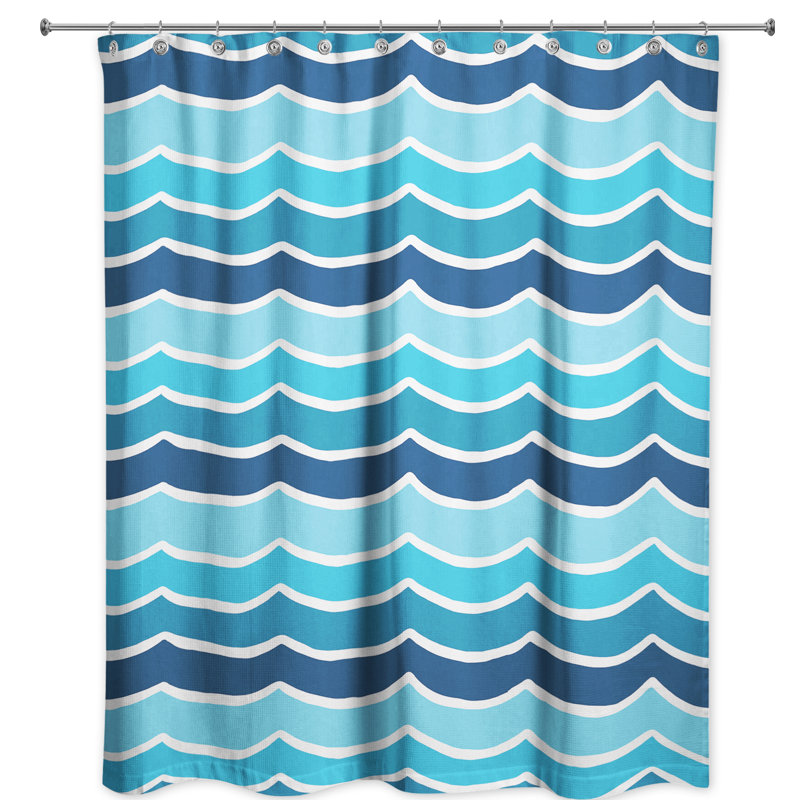 Kraus Striped Shower Curtain