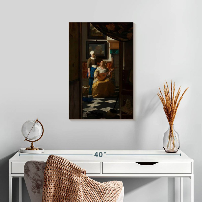 Leisha The Love Letter 1669-1670, 24" H x 16" W