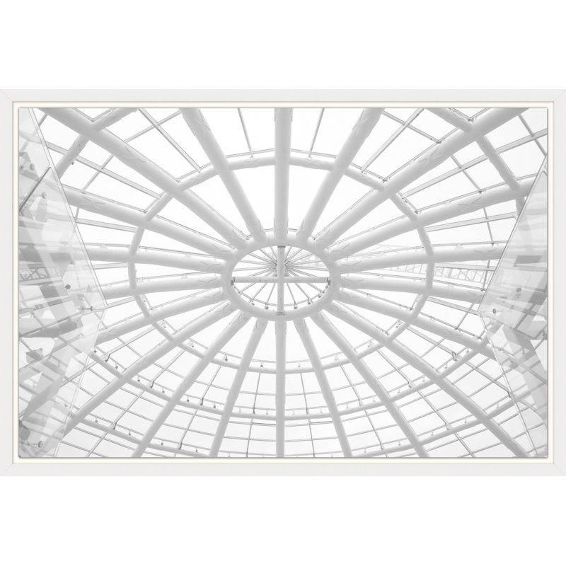 «Architectural Moment», reproduction de photo encadrée de 5 pi sur verre