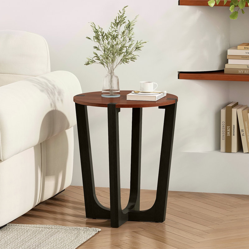 Table d'appoint en bois massif ACACIA