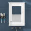 Armoire de salle de bain murale 20 "avec miroir et tablettes réglables en interne-372901703