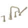Colinet Double Handle Deck Mounted Roman Tub Faucet Trim with Handshower