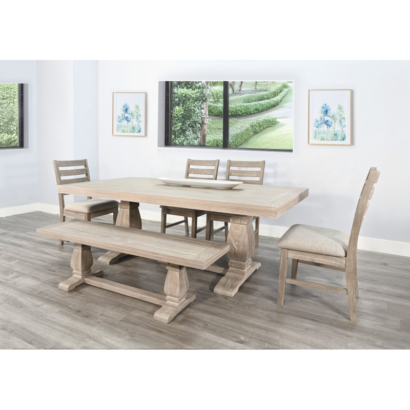 Gianna 84" Rectangular Dining Set