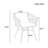 Klyne Alfresco Dining Set With Six Chairs And Extendable Table, Modern Outdoor Style, Weather-Resistant Materials