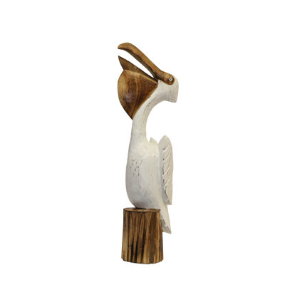 Nsonowa Weather Resistant Wood Garden Statue