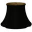Abat-jour ovale inversé en soie / cloche de shantung (araignée)-1498326257-1532496534