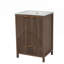Meuble-lavabo compact avec robinet simple, portes texturées et rangement spacieux pour les salles de bain modernes.-2046482507