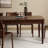 Walnut Solid Wood Dining Table-98750575
