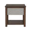 Table de chevet en bois, tables de chevet modernes avec tiroir, table de chevet de ferme pour salon de chambre à coucher, ensemble de 2-917787408