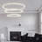 Sassi 1 light Chandelier in Chrome