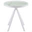 Table de bout ronde avec plateau en verre et marbre-131142420-131142422-131142418